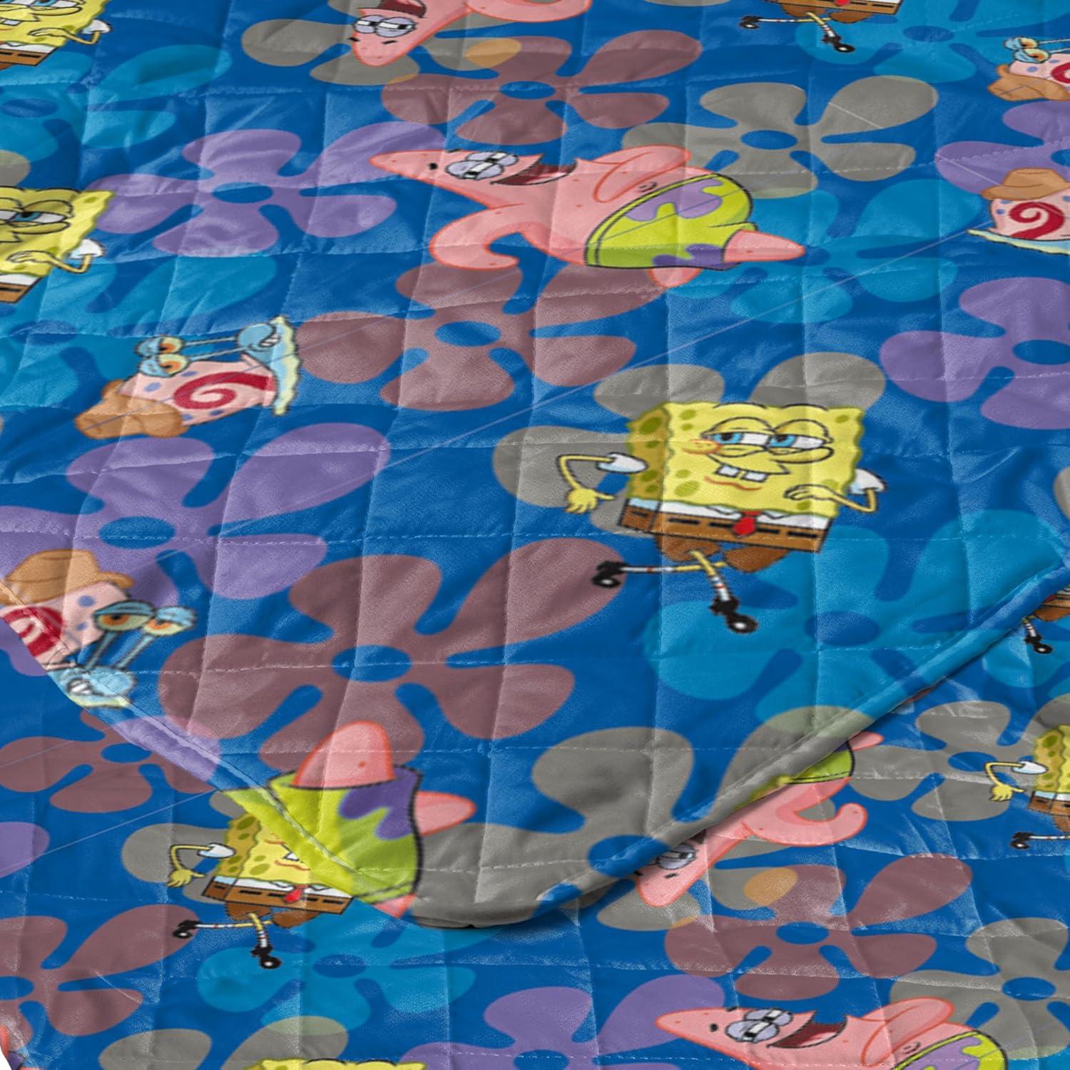 imageNorthwest Bluey Goofing Around Quilted Throw Blanket Official Cartoon Throw Blanket Featuring Bluey for Adults Boys Girls Bed Couch or Playroom 60 x 80 InchesTropical Waltz
