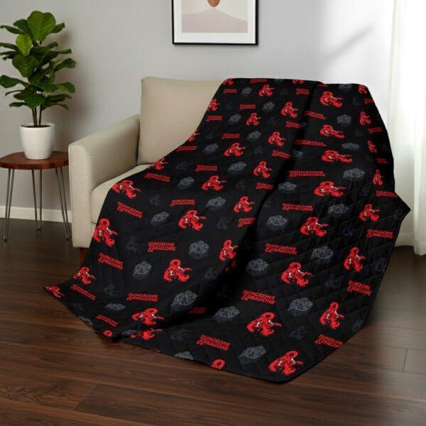 imageNorthwest Bluey Goofing Around Quilted Throw Blanket Official Cartoon Throw Blanket Featuring Bluey for Adults Boys Girls Bed Couch or Playroom 60 x 80 InchesNat D20