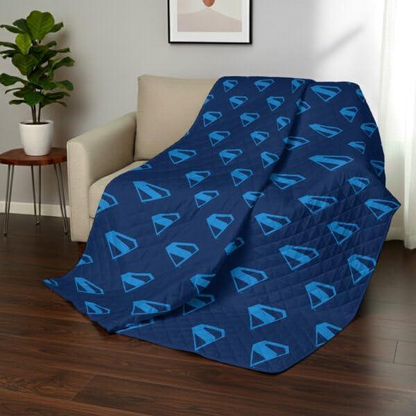 imageNorthwest Bluey Goofing Around Quilted Throw Blanket Official Cartoon Throw Blanket Featuring Bluey for Adults Boys Girls Bed Couch or Playroom 60 x 80 InchesAbove Metropolis