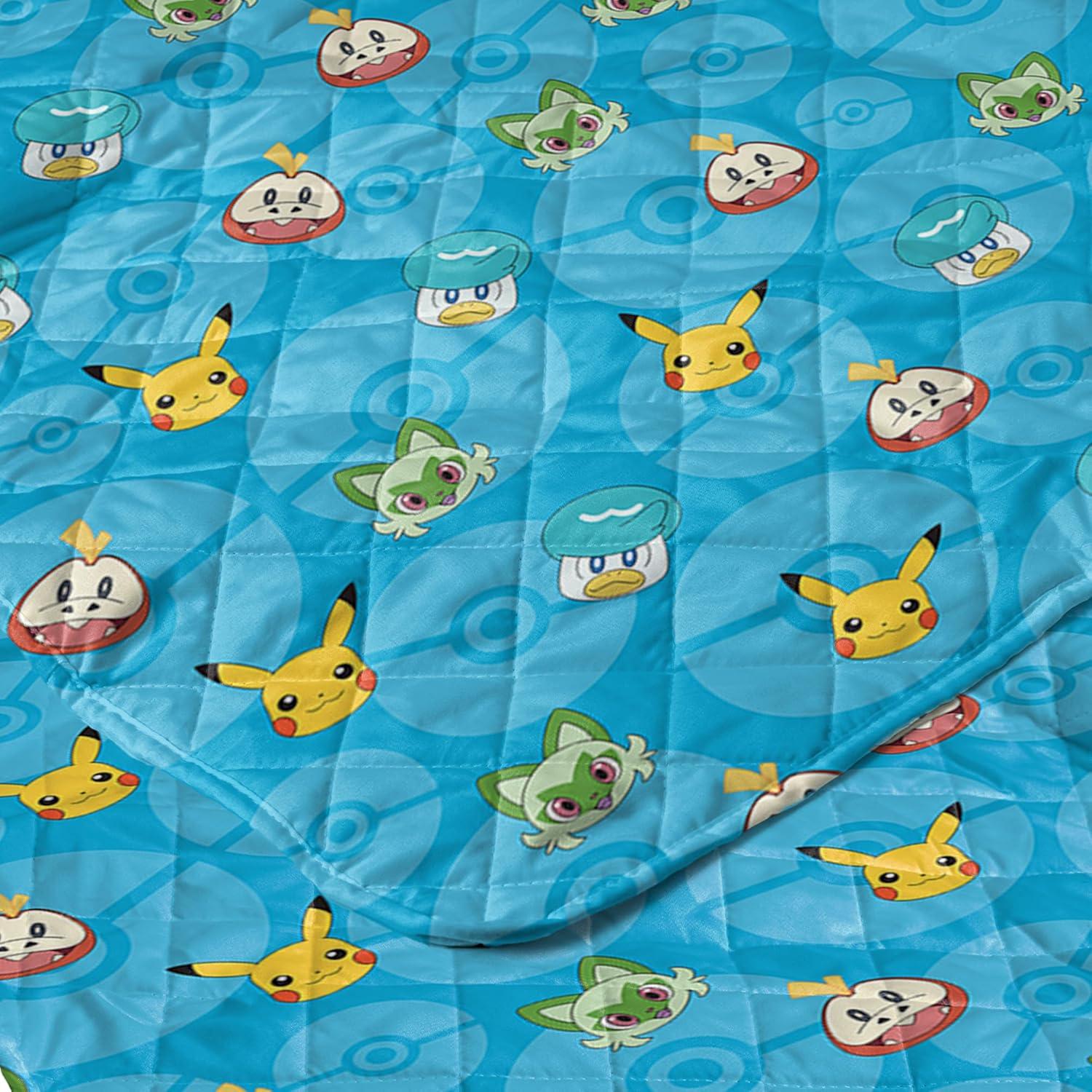 imageNorthwest Bluey Goofing Around Quilted Throw Blanket Official Cartoon Throw Blanket Featuring Bluey for Adults Boys Girls Bed Couch or Playroom 60 x 80 InchesPower Squares