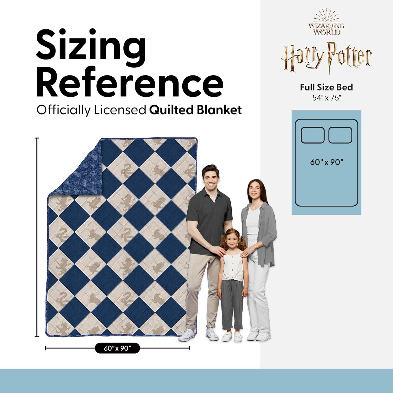imageNorthwest Bluey Goofing Around Quilted Throw Blanket Official Cartoon Throw Blanket Featuring Bluey for Adults Boys Girls Bed Couch or Playroom 60 x 80 InchesHarry Potter Herald Call