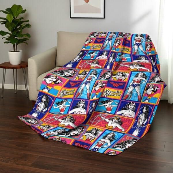imageNorthwest Bluey Goofing Around Quilted Throw Blanket Official Cartoon Throw Blanket Featuring Bluey for Adults Boys Girls Bed Couch or Playroom 60 x 80 InchesWonder Pop