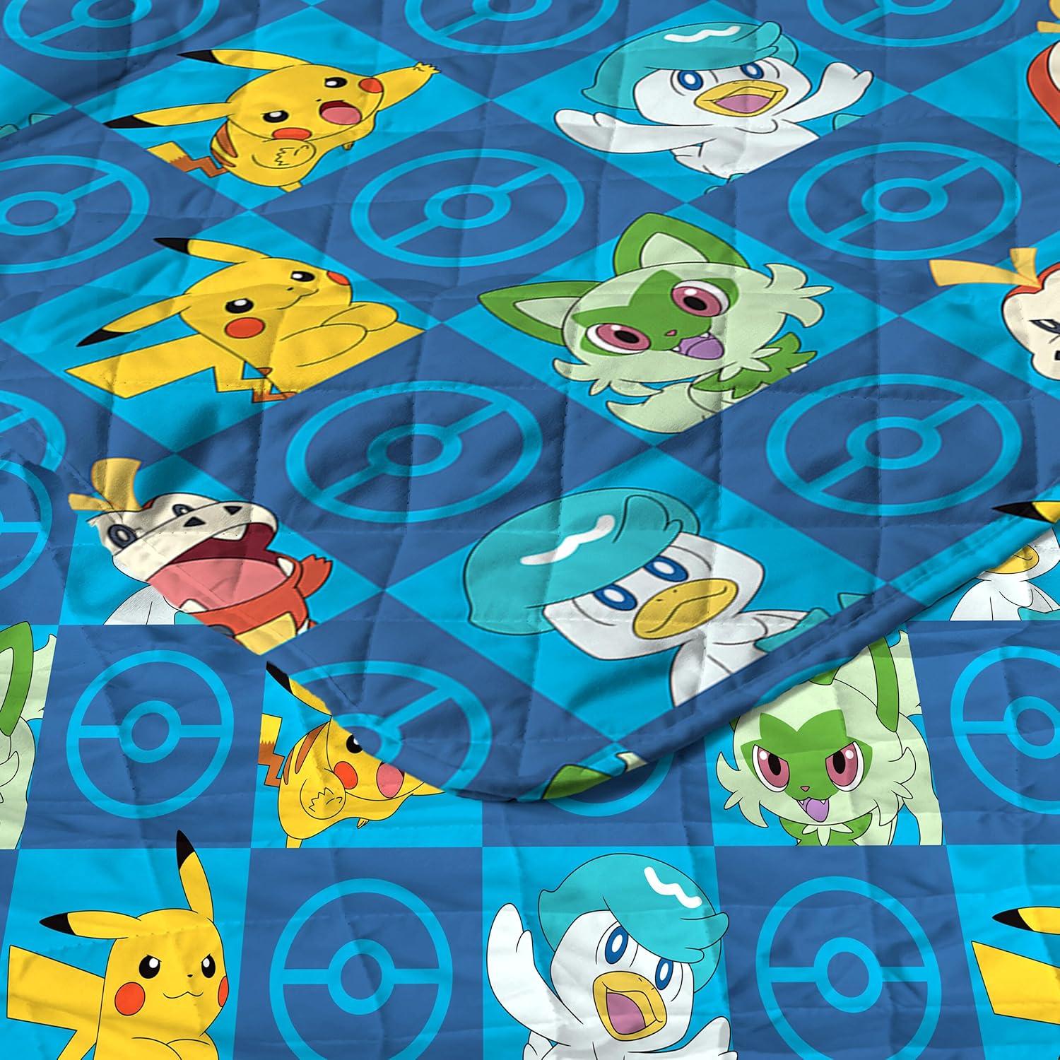 imageNorthwest Bluey Goofing Around Quilted Throw Blanket Official Cartoon Throw Blanket Featuring Bluey for Adults Boys Girls Bed Couch or Playroom 60 x 80 InchesPower Squares
