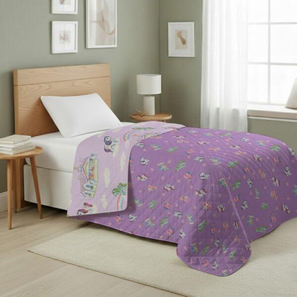 imageNorthwest Bluey Goofing Around Quilted Throw Blanket Official Cartoon Throw Blanket Featuring Bluey for Adults Boys Girls Bed Couch or Playroom 60 x 80 InchesVintage Pony Party