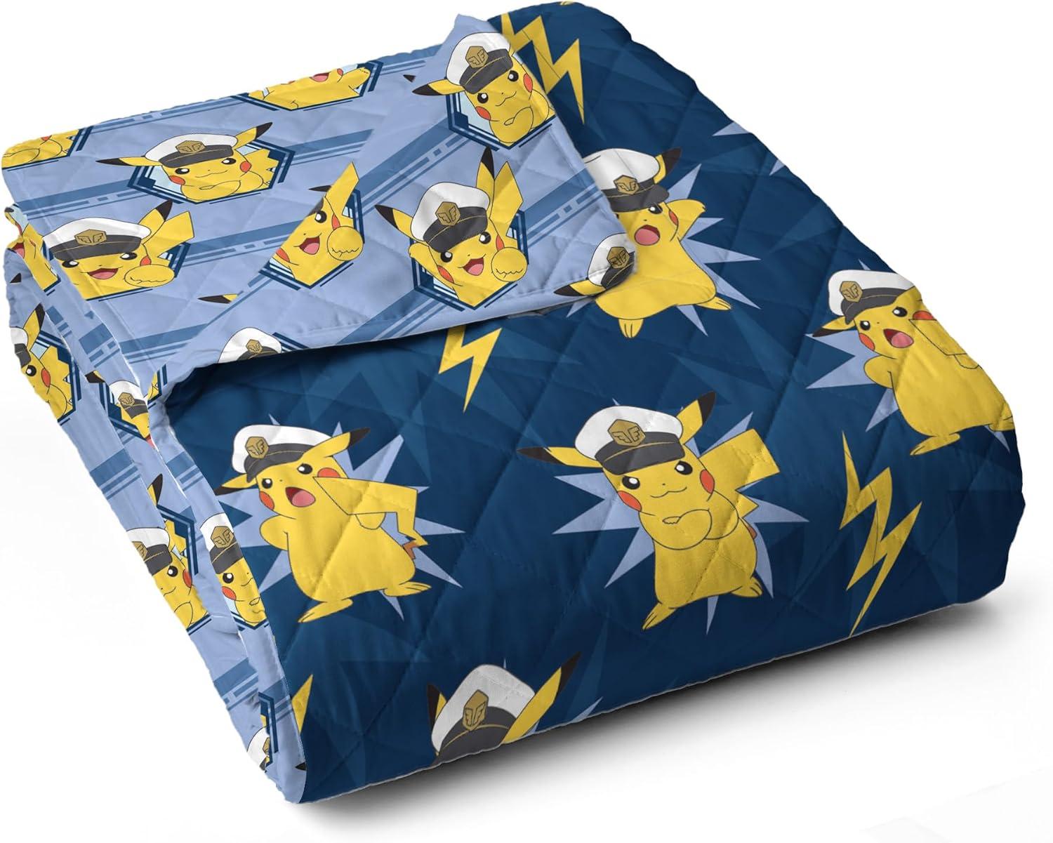 imageNorthwest Bluey Goofing Around Quilted Throw Blanket Official Cartoon Throw Blanket Featuring Bluey for Adults Boys Girls Bed Couch or Playroom 60 x 80 InchesElectric Captain