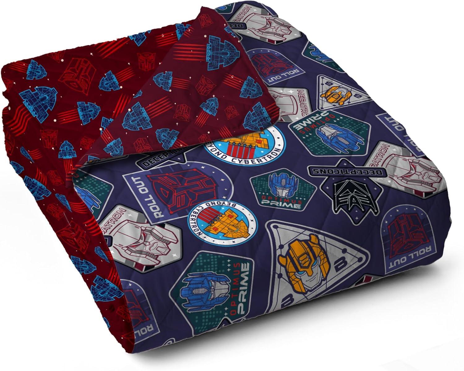 imageNorthwest Bluey Goofing Around Quilted Throw Blanket Official Cartoon Throw Blanket Featuring Bluey for Adults Boys Girls Bed Couch or Playroom 60 x 80 InchesAutobots Verus Decepticons