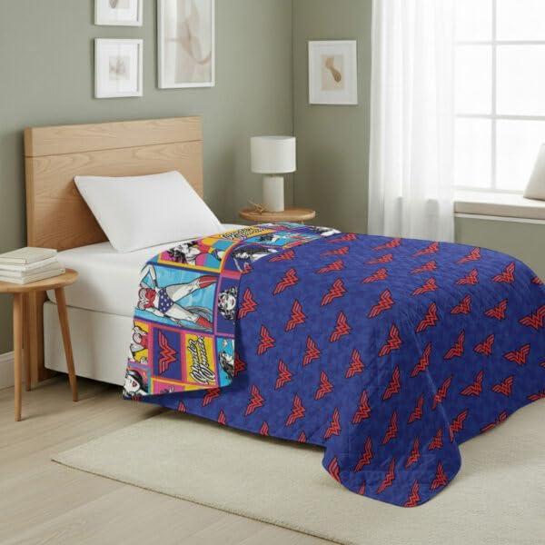imageNorthwest Bluey Goofing Around Quilted Throw Blanket Official Cartoon Throw Blanket Featuring Bluey for Adults Boys Girls Bed Couch or Playroom 60 x 80 InchesWonder Pop