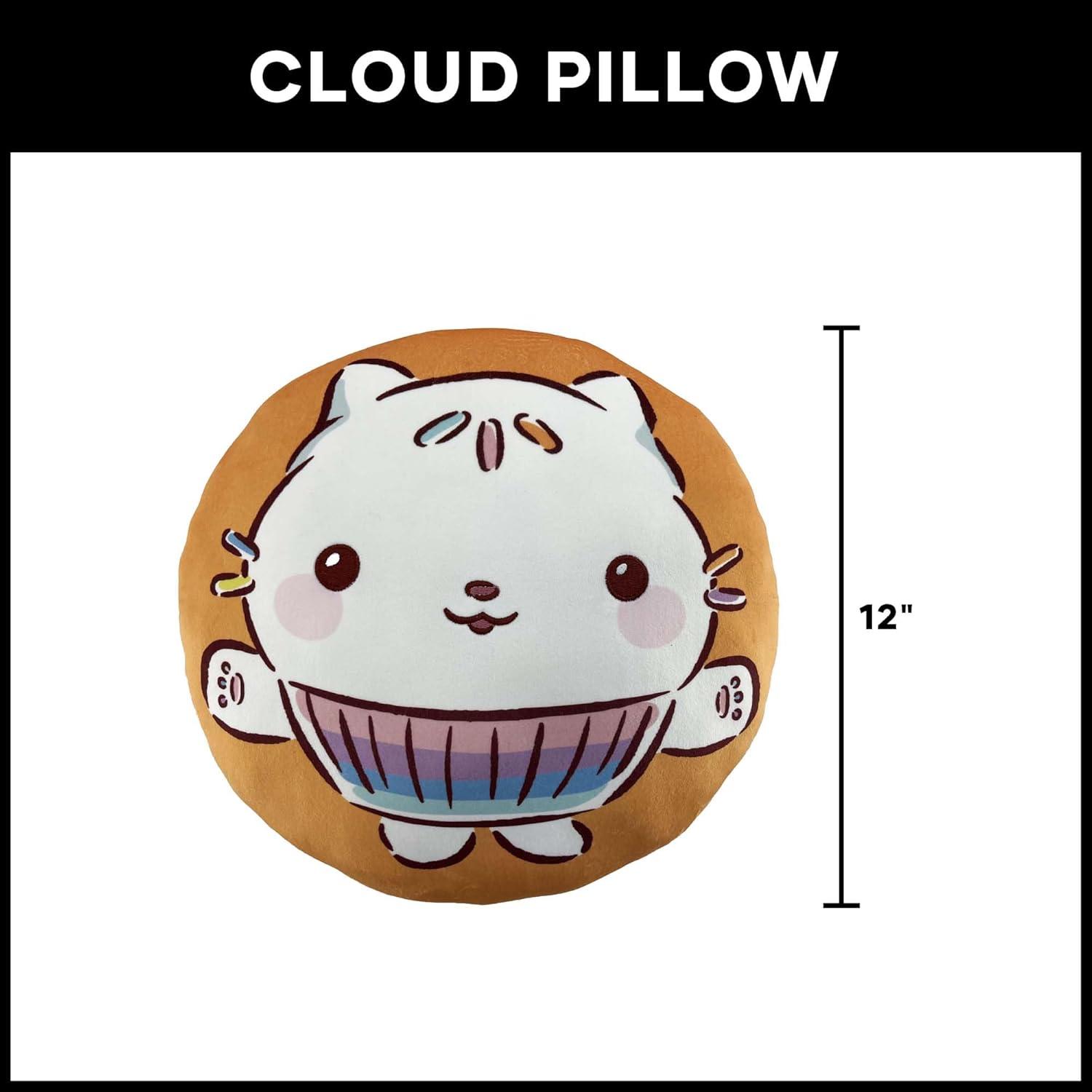 imageNorthwest Bluey Happy Bingo Cloud Pillow 12 Plush Kids Stuffed Toy Cartoon Character Bedroom Decor Gift for Girls amp BoysCakey Cat