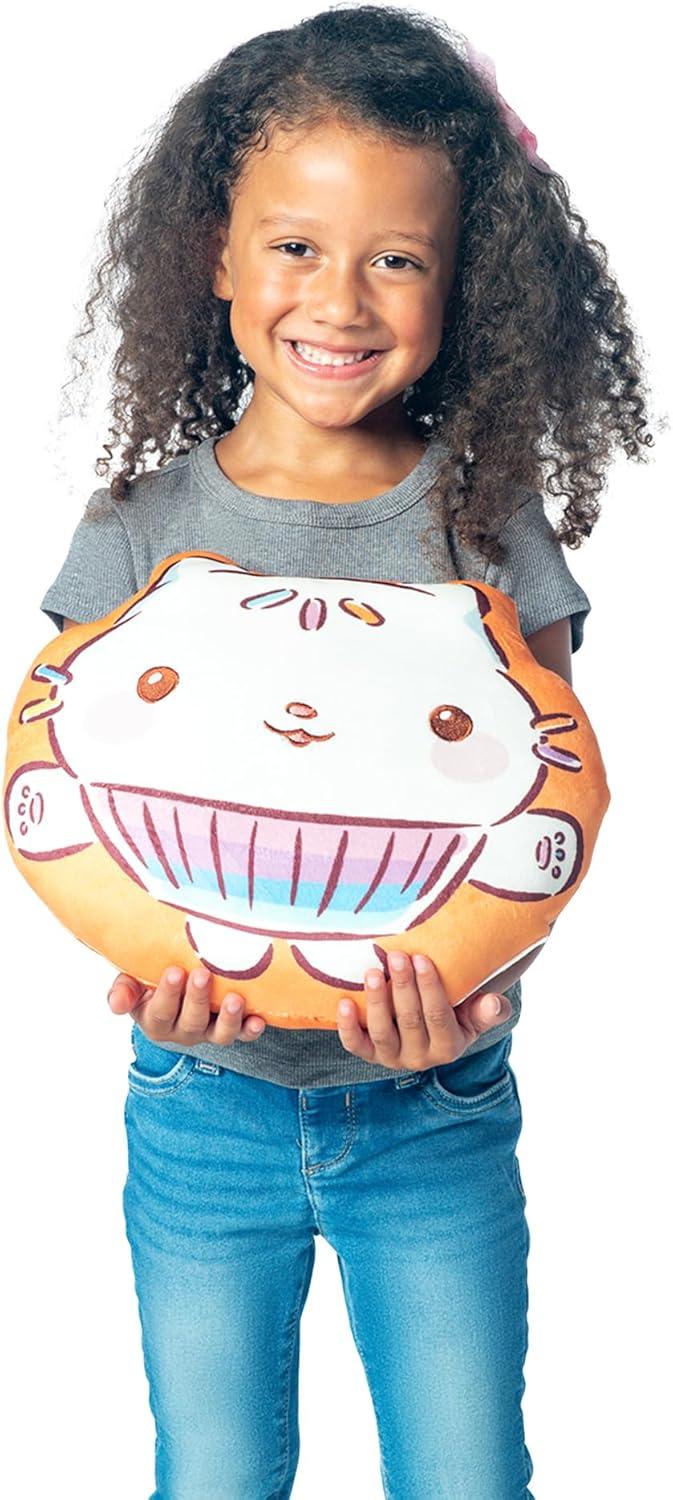 imageNorthwest Bluey Happy Bingo Cloud Pillow 12 Plush Kids Stuffed Toy Cartoon Character Bedroom Decor Gift for Girls amp BoysCakey Cat
