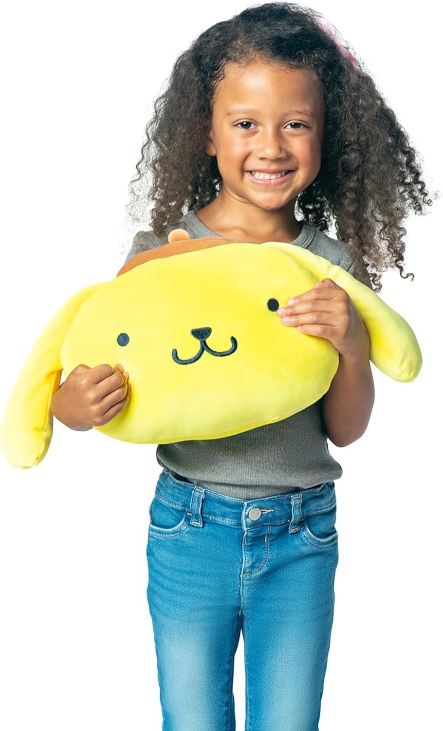 imageNorthwest Bluey Happy Bingo Cloud Pillow 12 Plush Kids Stuffed Toy Cartoon Character Bedroom Decor Gift for Girls amp BoysFriendly Pom
