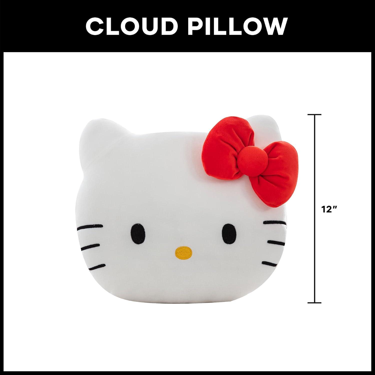 imageNorthwest Bluey Happy Bingo Cloud Pillow 12 Plush Kids Stuffed Toy Cartoon Character Bedroom Decor Gift for Girls amp BoysHello Kitty