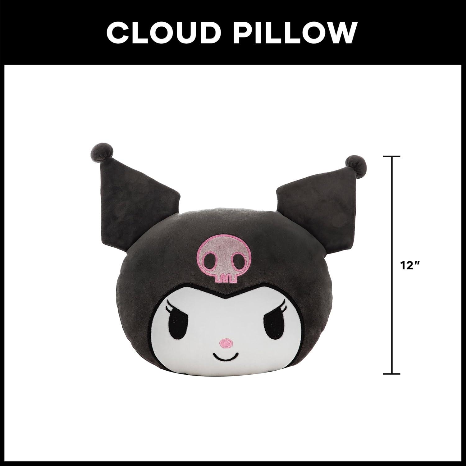 imageNorthwest Bluey Happy Bingo Cloud Pillow 12 Plush Kids Stuffed Toy Cartoon Character Bedroom Decor Gift for Girls amp BoysKuromi