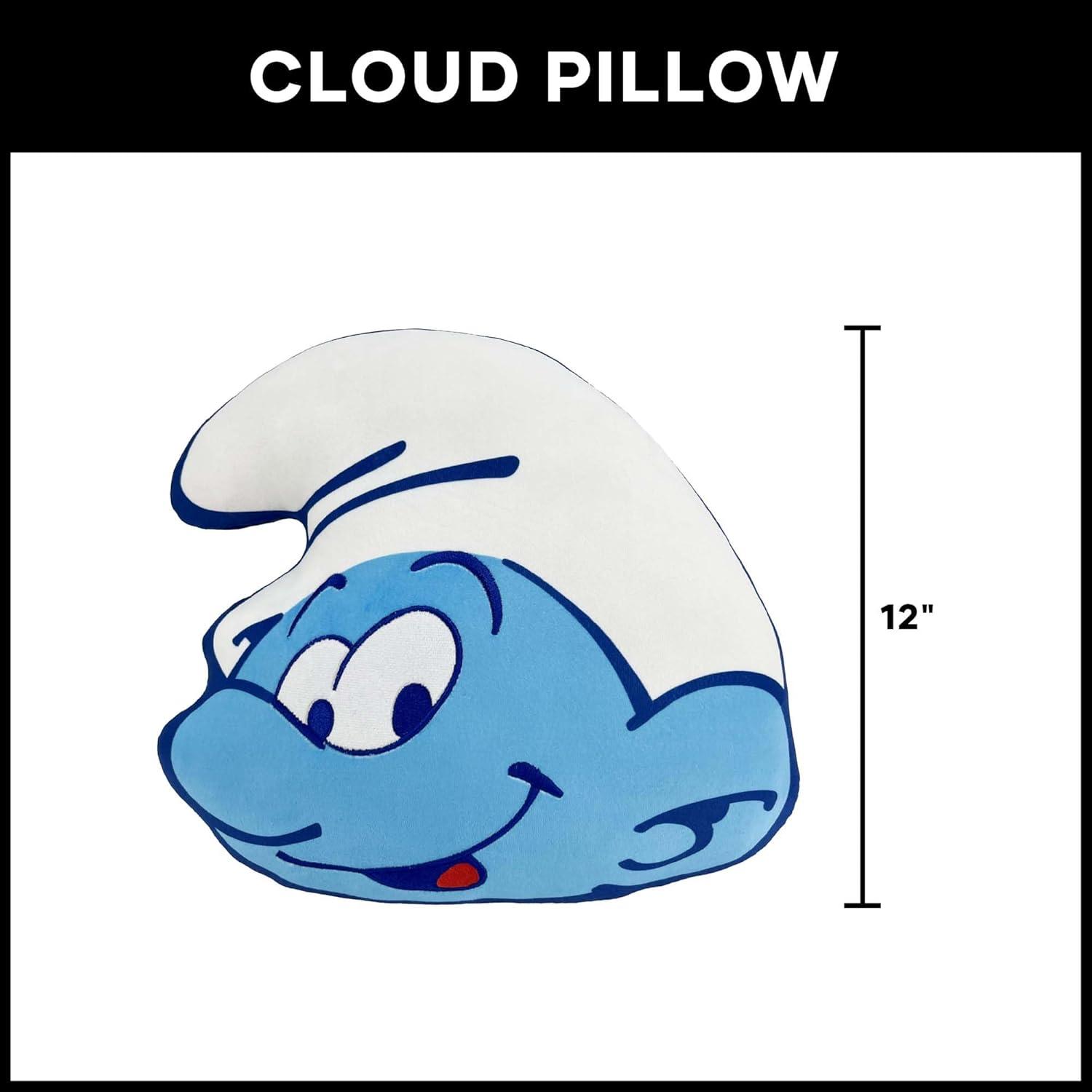 imageNorthwest Bluey Happy Bingo Cloud Pillow 12 Plush Kids Stuffed Toy Cartoon Character Bedroom Decor Gift for Girls amp BoysLittle Smurf Guy