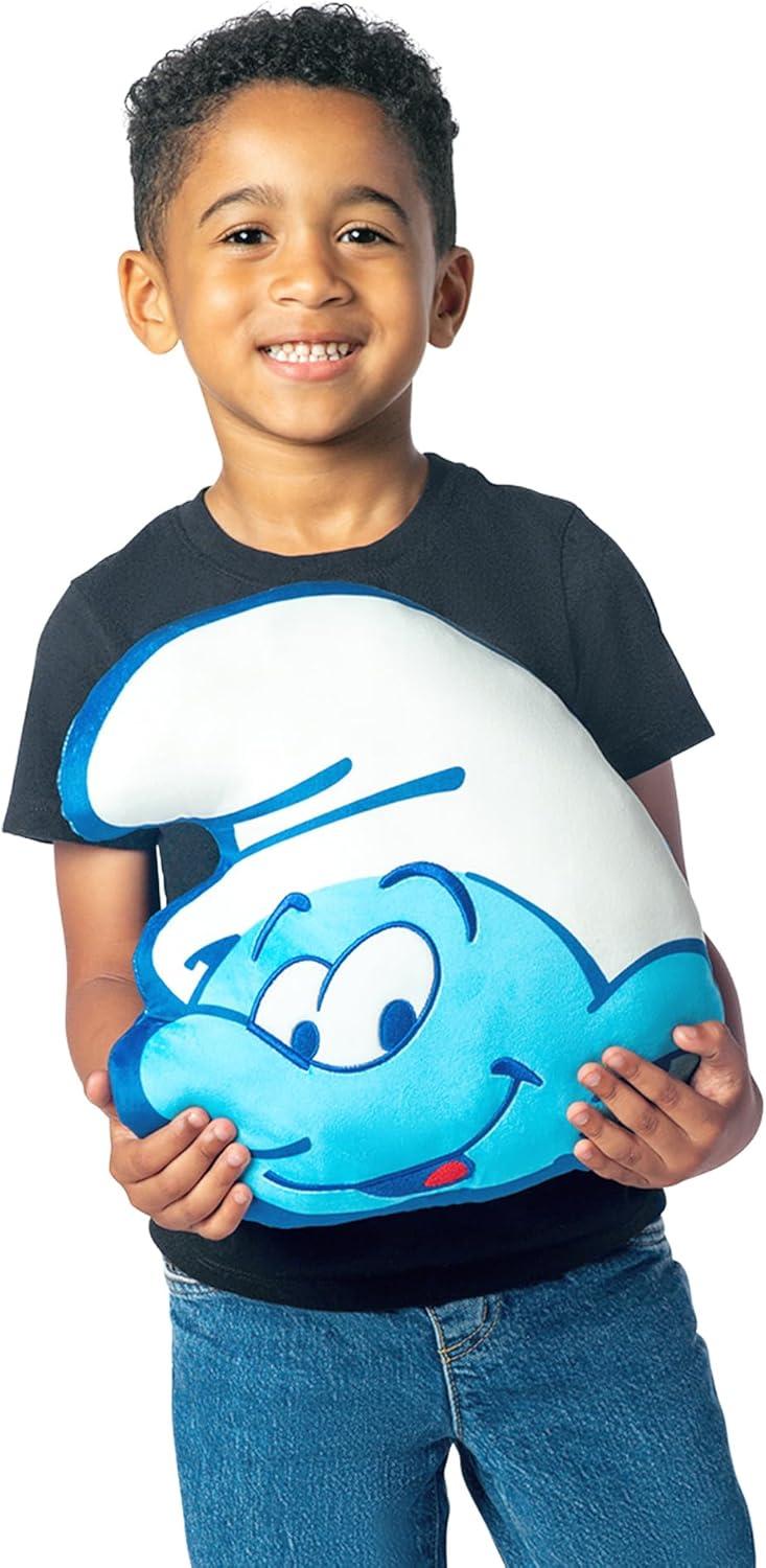 imageNorthwest Bluey Happy Bingo Cloud Pillow 12 Plush Kids Stuffed Toy Cartoon Character Bedroom Decor Gift for Girls amp BoysLittle Smurf Guy