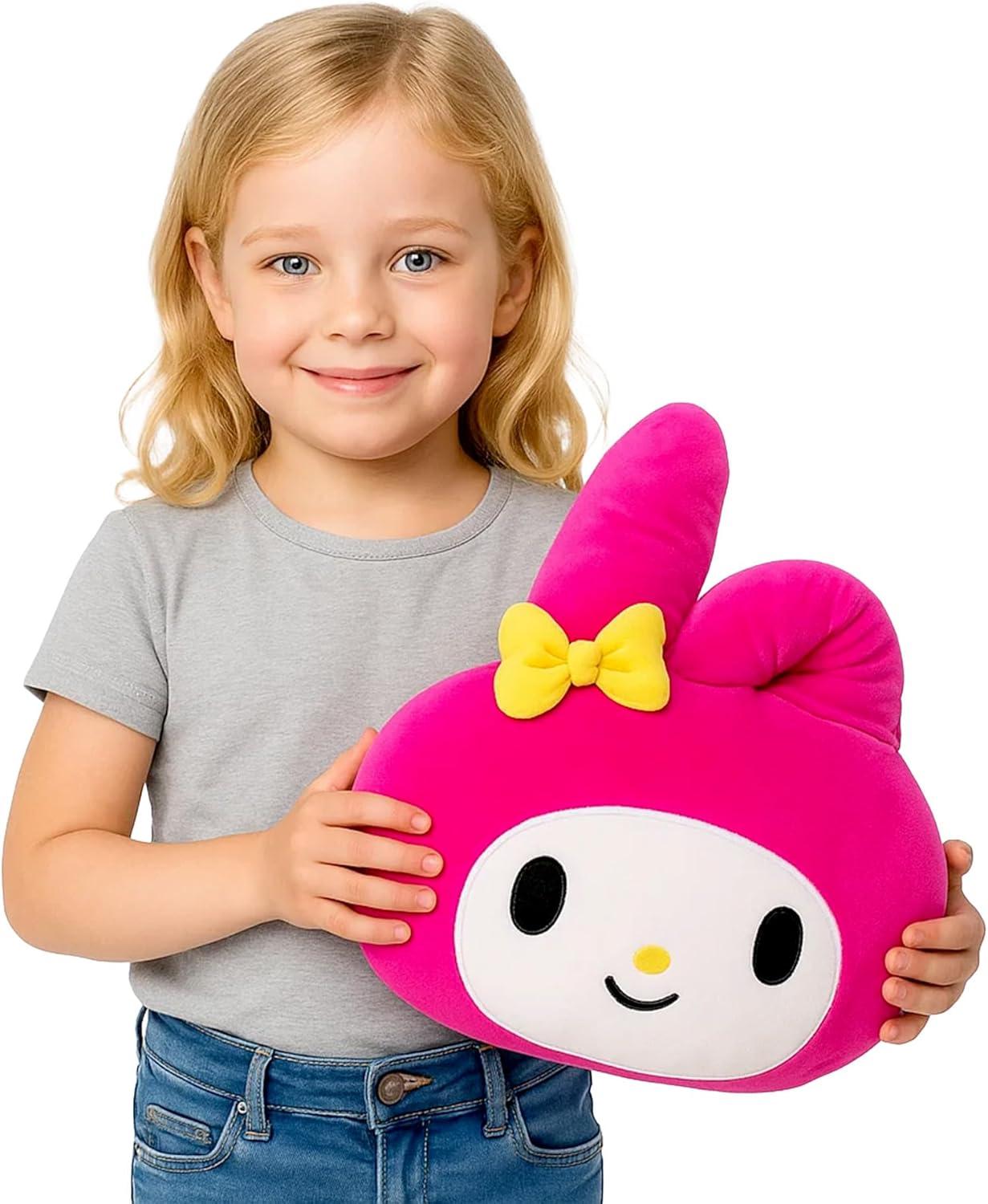 imageNorthwest Bluey Happy Bingo Cloud Pillow 12 Plush Kids Stuffed Toy Cartoon Character Bedroom Decor Gift for Girls amp BoysMy Melody