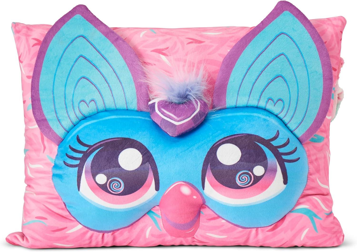 imageNorthwest Bluey Party Pups Silk Touch Throw Blanket 50 x 60 Inches with Bluey Plush Pocket Pillow 14 x 20 Inches Comfy amp Cozy Bluey Blanket amp Pillow Set for Boys and GirlsFurby Wavy Pink