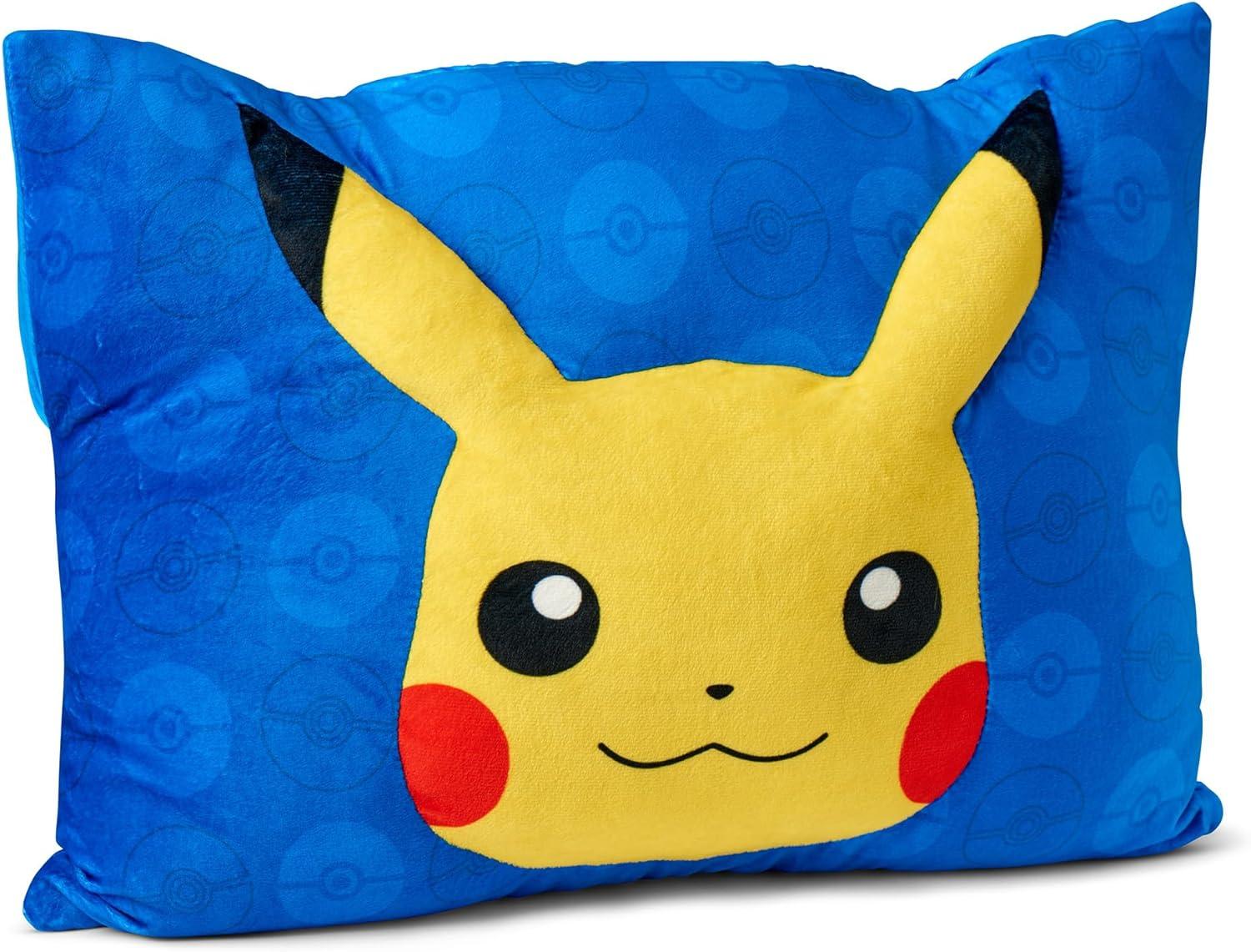imageNorthwest Bluey Party Pups Silk Touch Throw Blanket 50 x 60 Inches with Bluey Plush Pocket Pillow 14 x 20 Inches Comfy amp Cozy Bluey Blanket amp Pillow Set for Boys and GirlsPika Pika