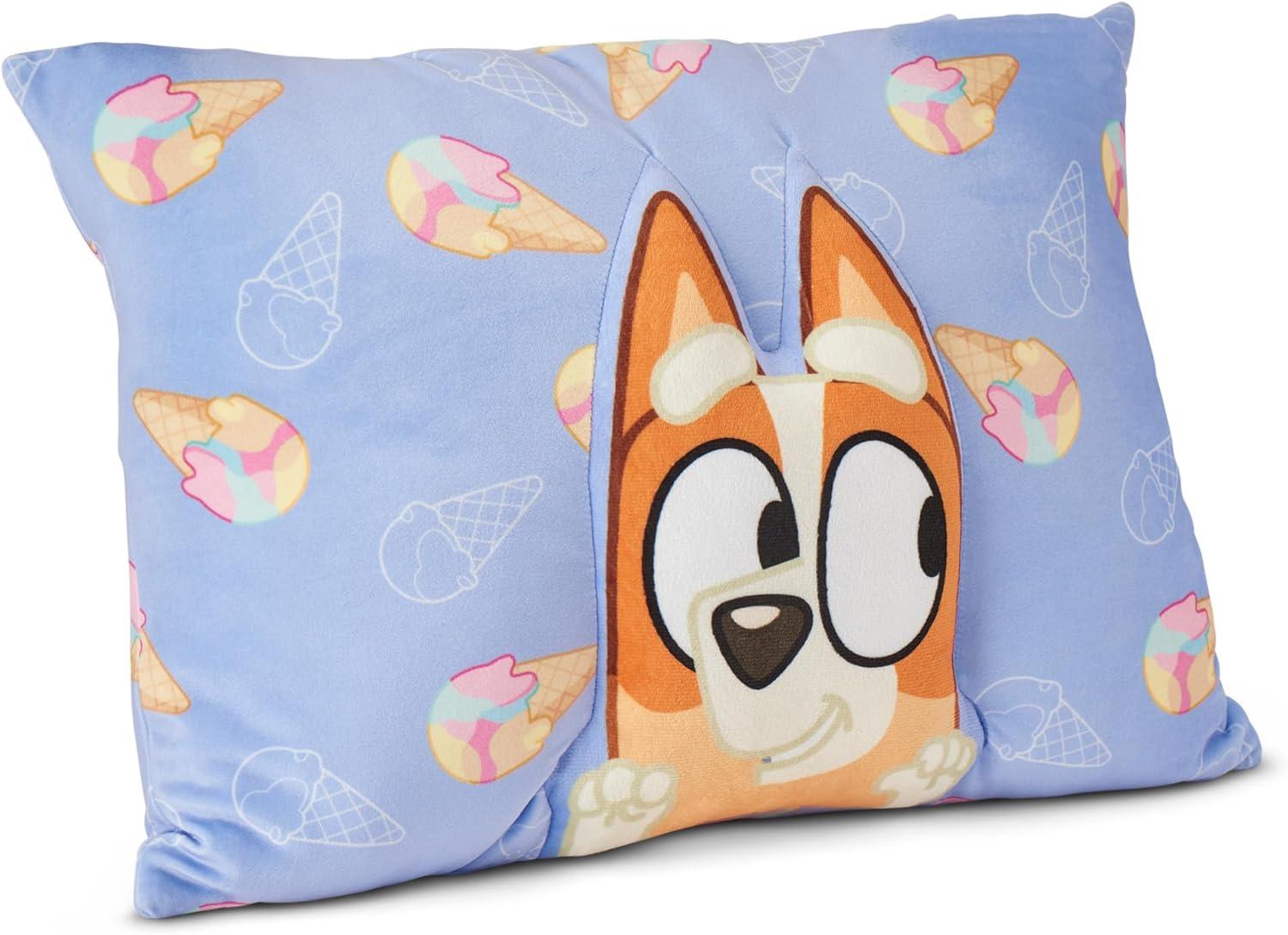 imageNorthwest Bluey Party Pups Silk Touch Throw Blanket 50 x 60 Inches with Bluey Plush Pocket Pillow 14 x 20 Inches Comfy amp Cozy Bluey Blanket amp Pillow Set for Boys and GirlsBluey Bingo Joy
