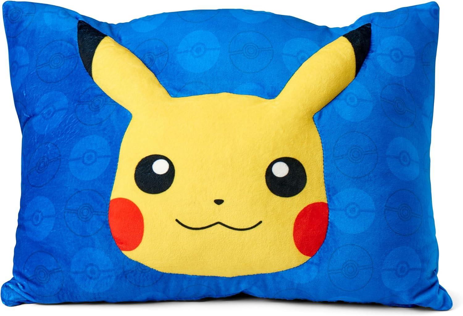imageNorthwest Bluey Party Pups Silk Touch Throw Blanket 50 x 60 Inches with Bluey Plush Pocket Pillow 14 x 20 Inches Comfy amp Cozy Bluey Blanket amp Pillow Set for Boys and GirlsPika Pika