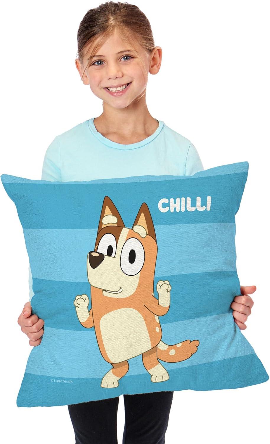 imageNorthwest Bluey Pillow 18 x 18 Roll Call BingoRoll Call Chilli