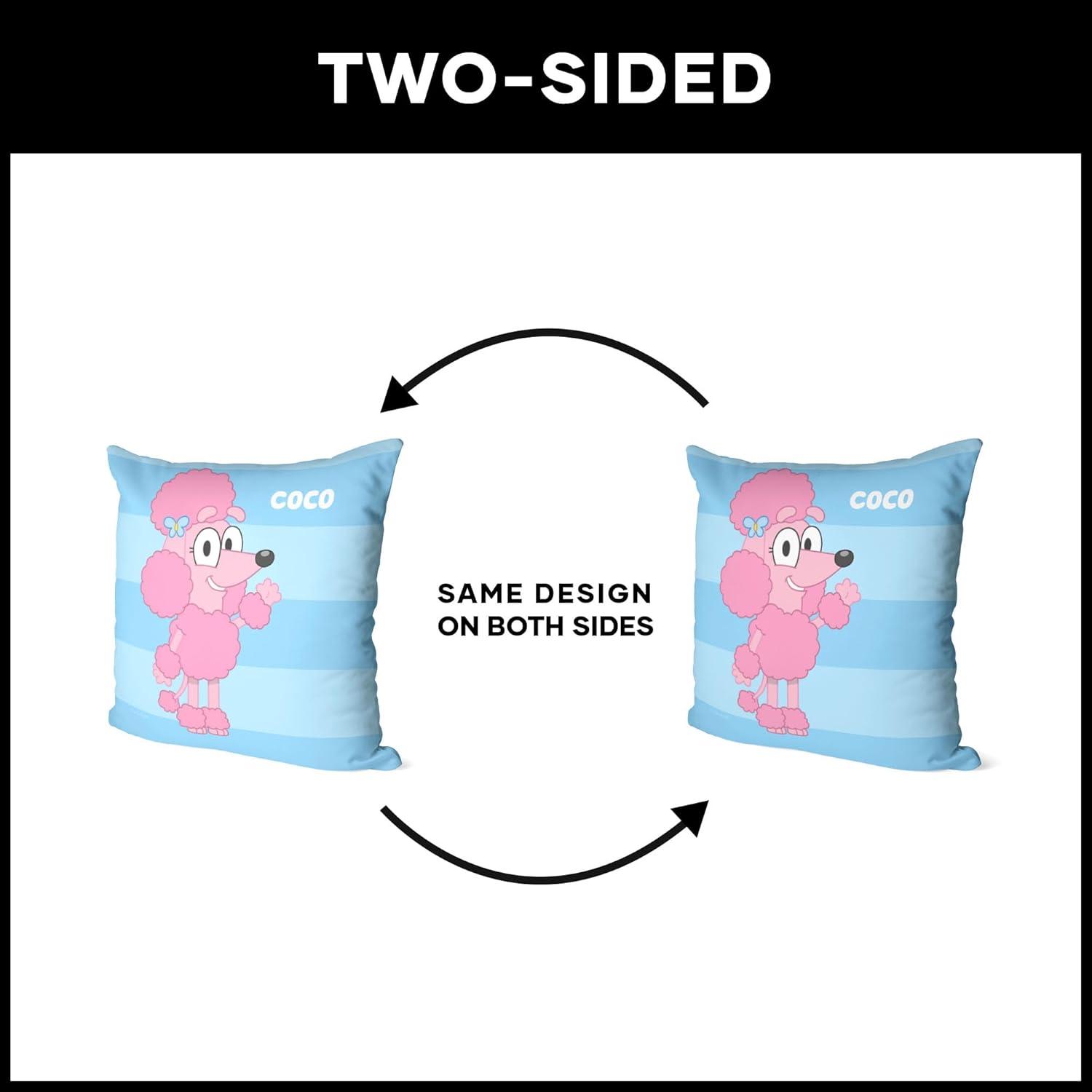 imageNorthwest Bluey Pillow 18 x 18 Roll Call BingoRoll Call Coco