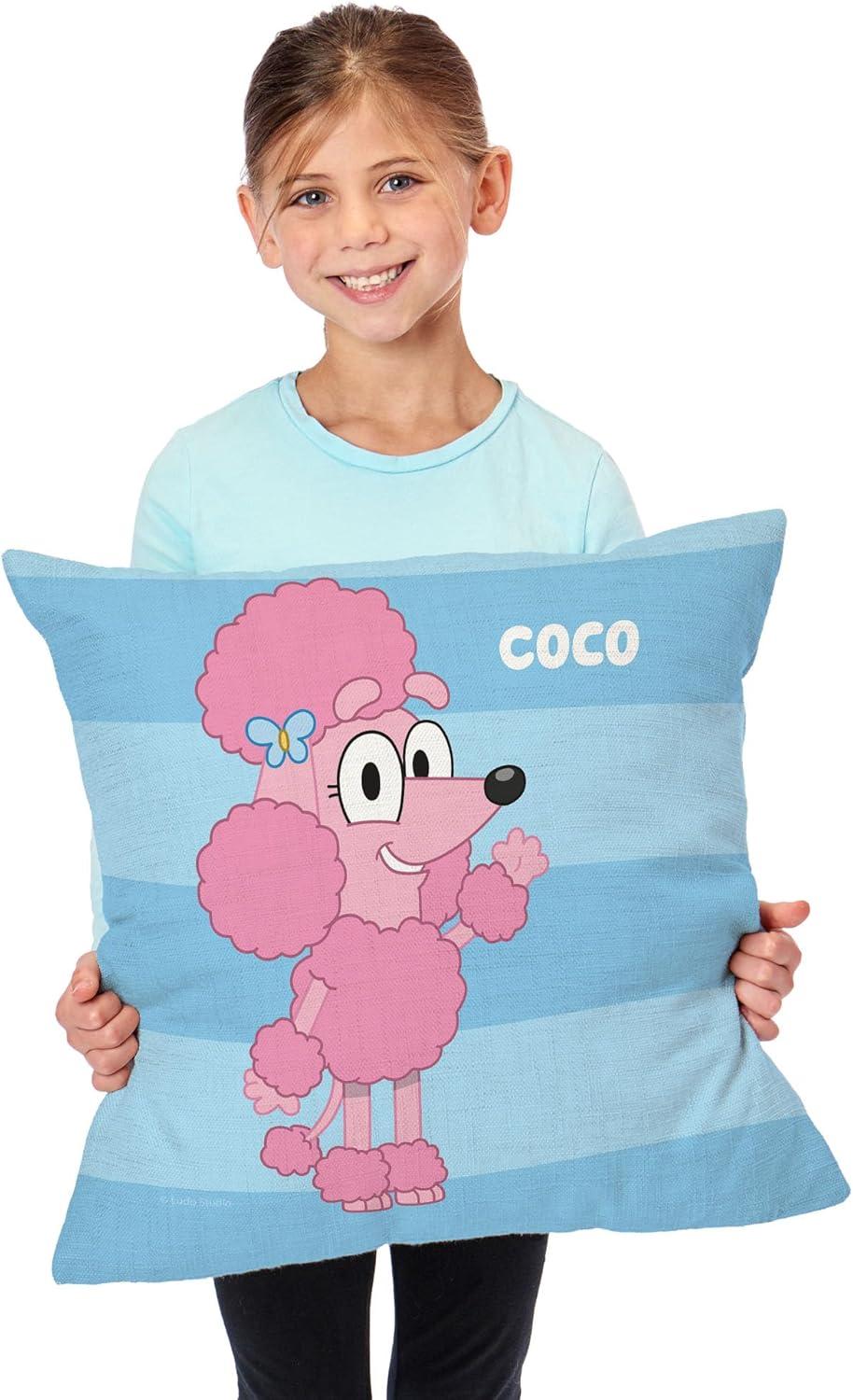 imageNorthwest Bluey Pillow 18 x 18 Roll Call BingoRoll Call Coco