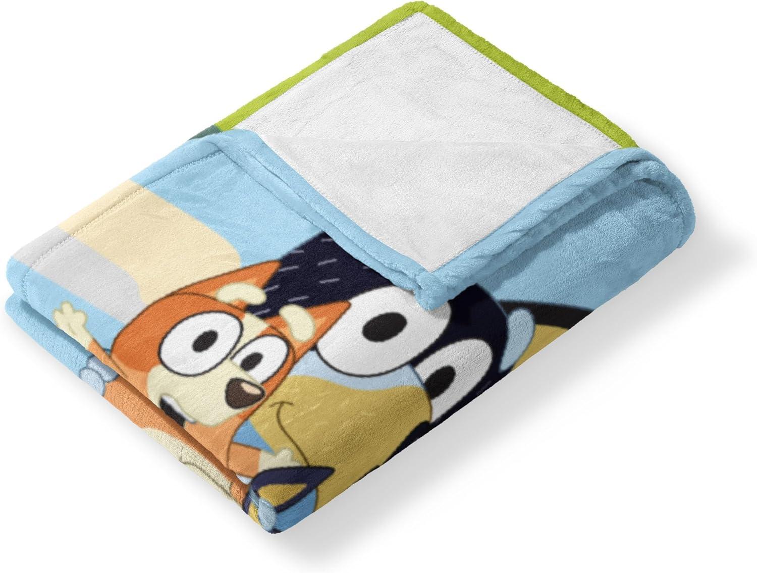 imageNorthwest Bluey Silk Touch Throw Blanket 50 x 60 Roll Call BanditHeeler Family