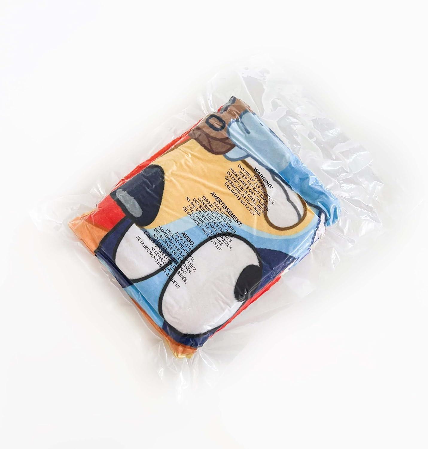 imageNorthwest Bluey Silk Touch Throw Blanket 50 x 60 Roll Call BanditRoad Trip