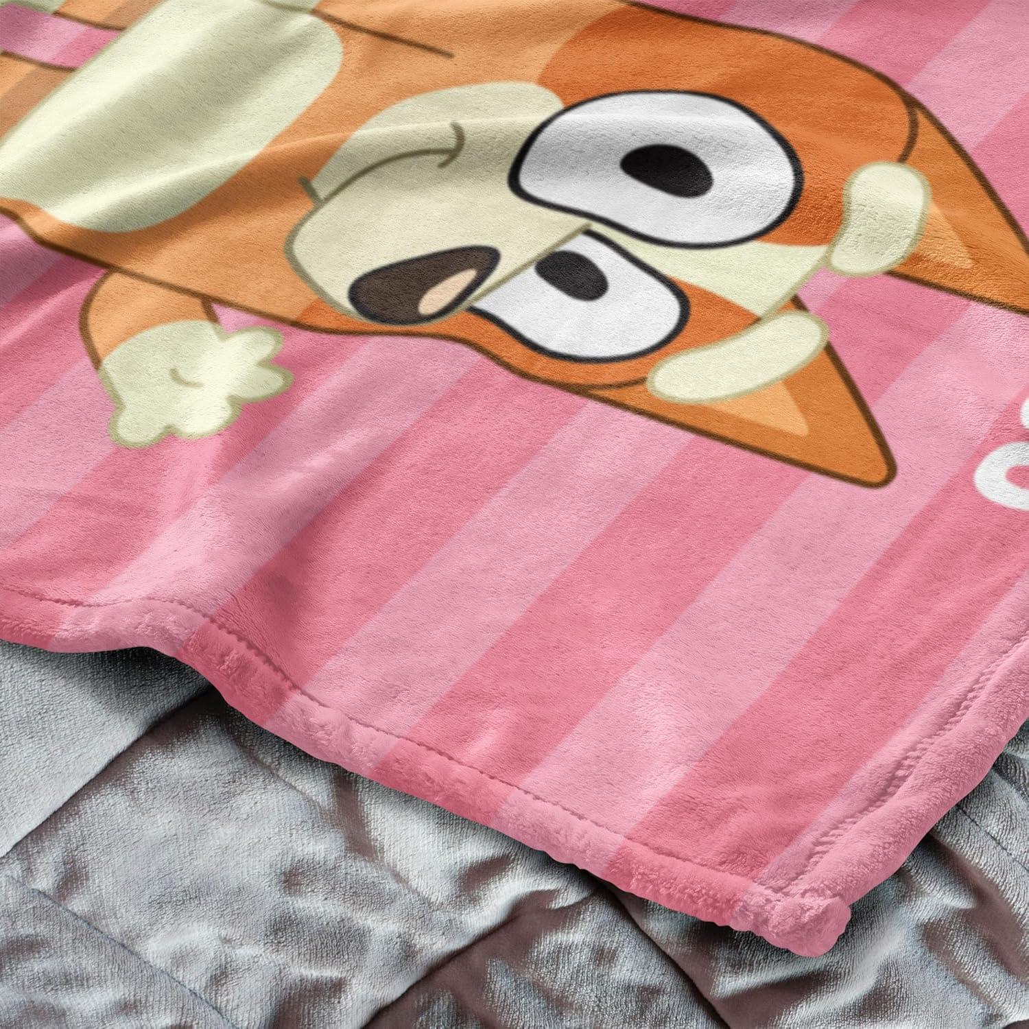 imageNorthwest Bluey Silk Touch Throw Blanket 50 x 60 Roll Call BanditRoll Call Bingo