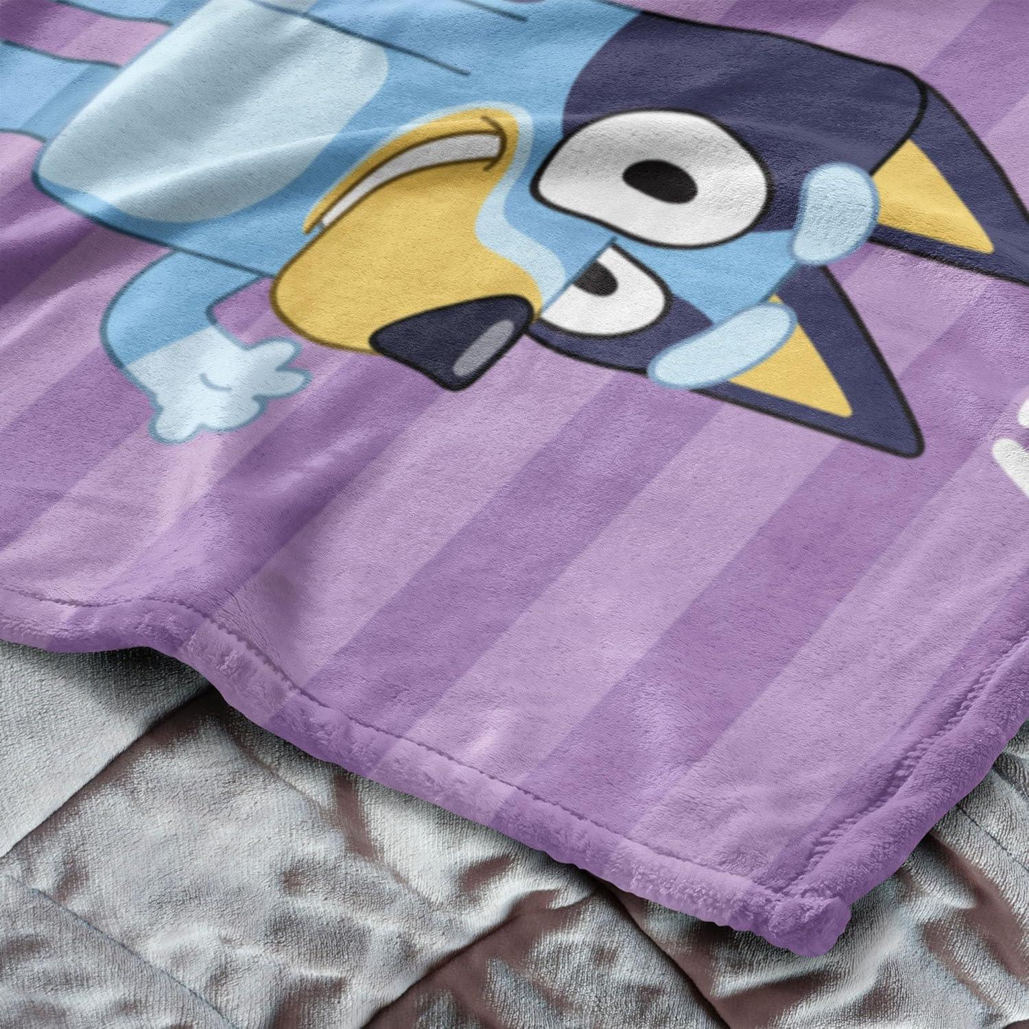 imageNorthwest Bluey Silk Touch Throw Blanket 50 x 60 Roll Call BanditRoll Call Bluey