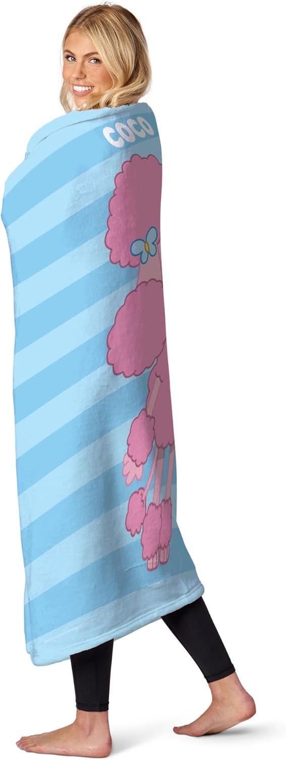 imageNorthwest Bluey Silk Touch Throw Blanket 50 x 60 Roll Call BanditRoll Call Coco