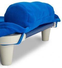 imageROLLEE POLLEE Nap Sac Roll Up Napping Blanket with Attached Pillow for PreschoolDaycare Super Soft with Elastic Straps Fits Most Mats and CotsRoyal Blue