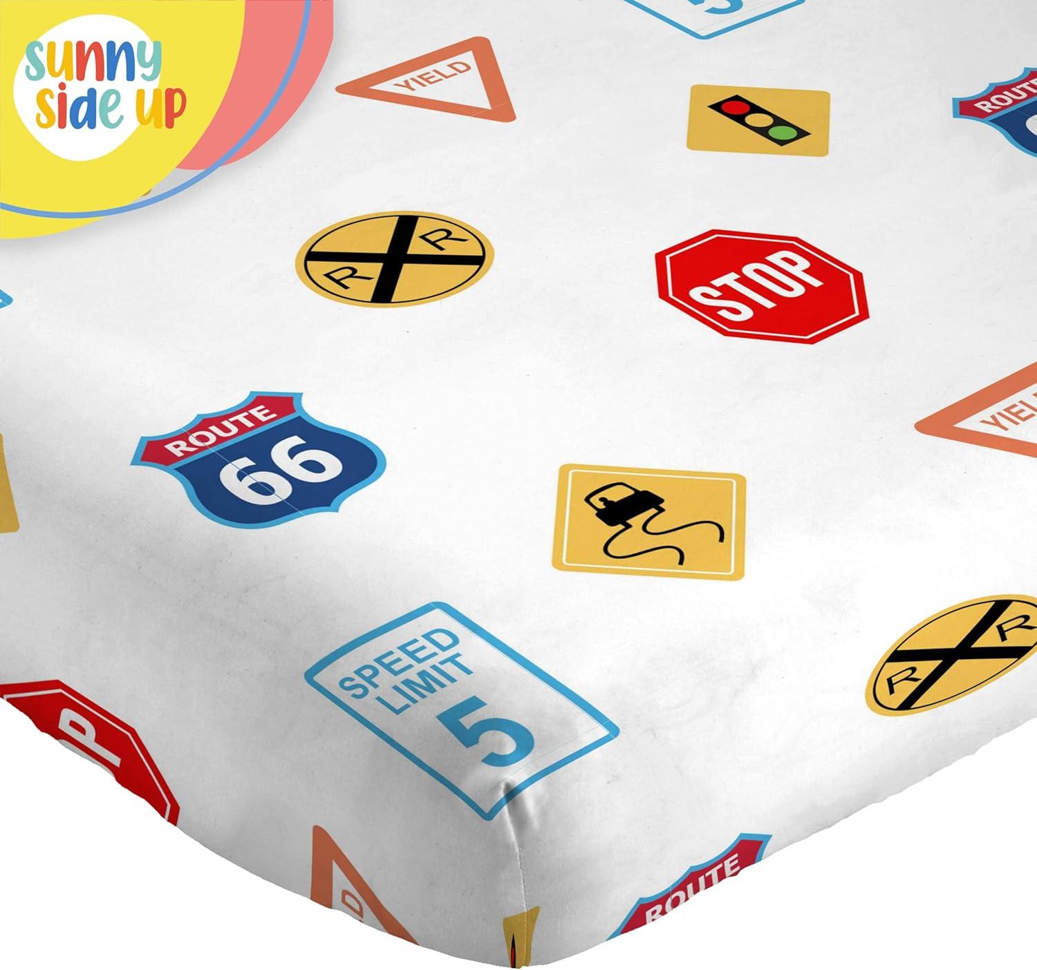 imageSunny Side Up Bluey amp Friends Full Sheet Set 4 Piece Kids Bedding Set Includes Pillow Cover Super Soft Microfiber SheetsWhite on the Go
