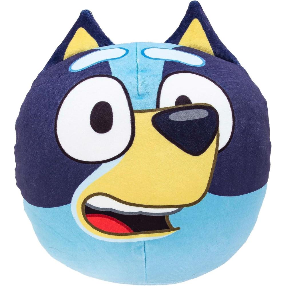 imageNorthwest Bluey Cloud Pillow 11 x 11 Happy Bluey