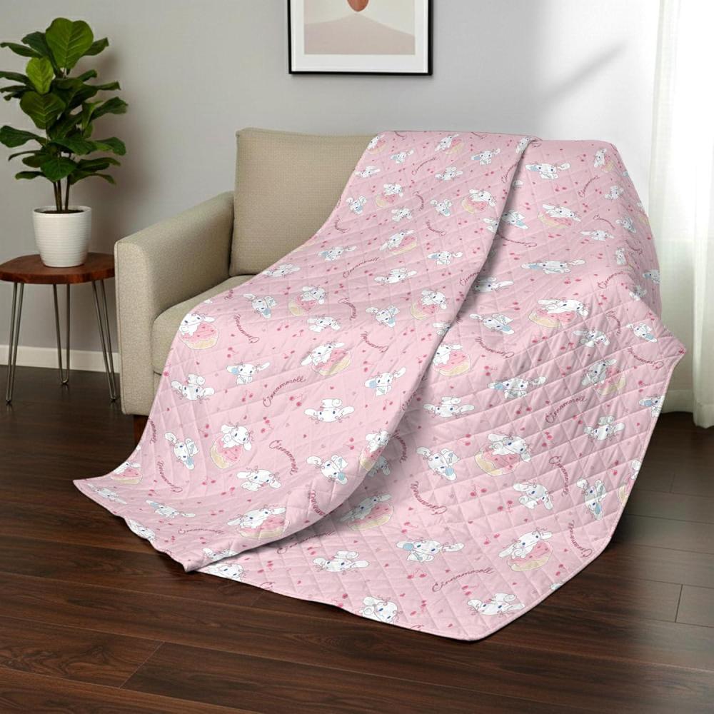 imageNorthwest Bluey Goofing Around Quilted Throw Blanket Official Cartoon Throw Blanket Featuring Bluey for Adults Boys Girls Bed Couch or Playroom 60 x 80 InchesCherry Cupcake