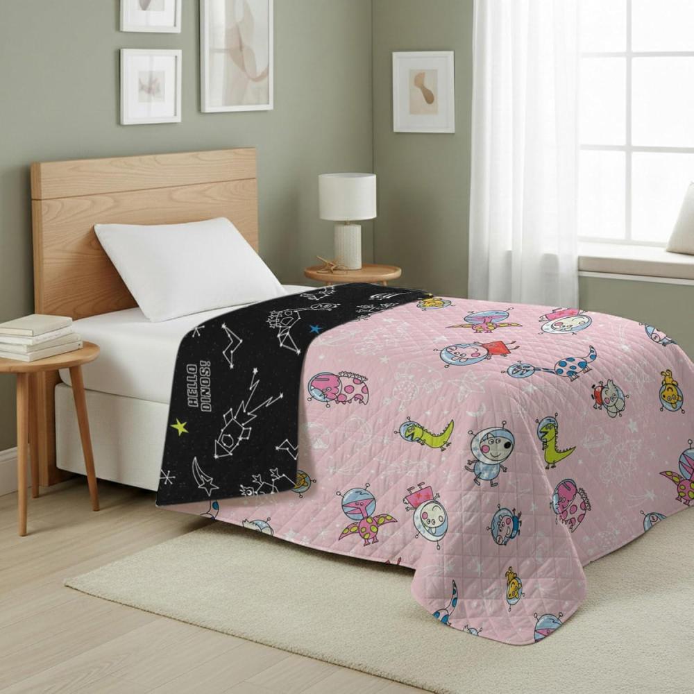 imageNorthwest Bluey Goofing Around Quilted Throw Blanket Official Cartoon Throw Blanket Featuring Bluey for Adults Boys Girls Bed Couch or Playroom 60 x 80 InchesDino Stars