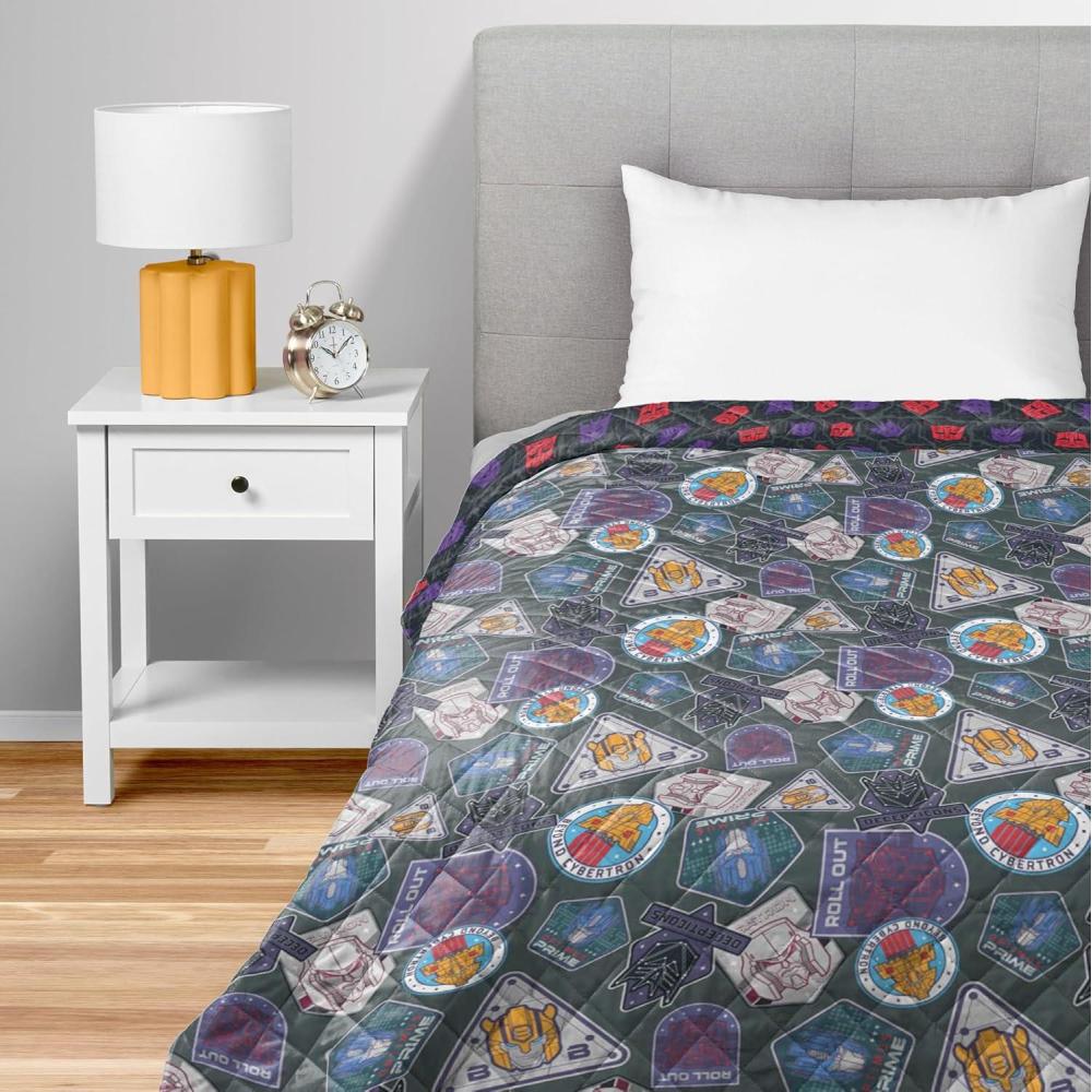 imageNorthwest Bluey Goofing Around Quilted Throw Blanket Official Cartoon Throw Blanket Featuring Bluey for Adults Boys Girls Bed Couch or Playroom 60 x 80 InchesAutobots Verus Decepticons