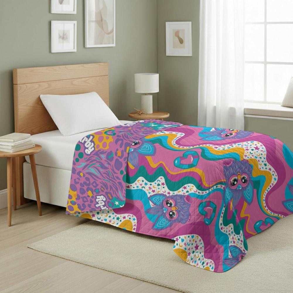 imageNorthwest Bluey Goofing Around Quilted Throw Blanket  Official Cartoon Throw Blanket Featuring Bluey for Adults Boys Girls Bed Couch or Playroom 60 x 80 InchesFurby World