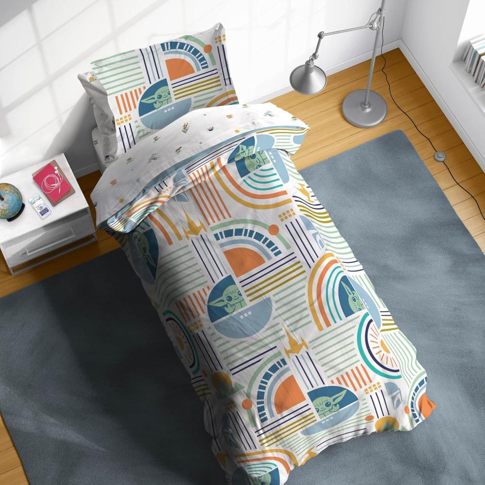 imageSunny Side Up Bluey amp Friends Toddler Comforter Set 4 Piece Preschool Bedding Includes Comforter Sheets amp Pillow Cover Super Soft Microfiber Bed SetMulti the Mandalorian