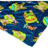 Bluey Throw & Plush Hugger Set, 50″x60″ Silk Touch Blanket with 3D Character Pillow – Soft, Cozy Blanket for Kids and Toddlers(Cute Leo)