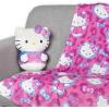 Bluey Throw & Plush Hugger Set, 50″x60″ Silk Touch Blanket with 3D Character Pillow – Soft, Cozy Blanket for Kids and Toddlers(Hello Hugs)