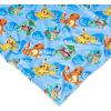 Bluey Throw & Plush Hugger Set, 50″x60″ Silk Touch Blanket with 3D Character Pillow – Soft, Cozy Blanket for Kids and Toddlers(Pikachu Cute)