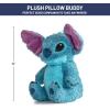 Jay Franco Bluey Plush Pillow Buddy – Soft Plushie Stuffed Pillow, 17 Inches, Orange – Bingo(Blue – Stitch)
