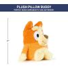 Jay Franco Bluey Plush Pillow Buddy – Soft Plushie Stuffed Pillow, 17 Inches, Orange – Bingo(Orange – Bingo)