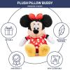 Jay Franco Bluey Plush Pillow Buddy – Soft Plushie Stuffed Pillow, 17 Inches, Orange – Bingo(Red – Minnie Mouse)