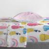 Jay Franco Bluey & Bingo 5 Piece Twin Size Bed Set – Includes Comforter & Sheet Set – Super Soft Kids Bedding Fade Resistant Microfiber (Official Bluey Product)(Pink – Princess)