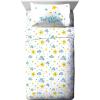 Jay Franco Bluey & Bingo 5 Piece Twin Size Bed Set – Includes Comforter & Sheet Set – Super Soft Kids Bedding Fade Resistant Microfiber (Official Bluey Product)(Blue – Cocomelon)