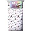 Jay Franco Bluey & Bingo 5 Piece Twin Size Bed Set – Includes Comforter & Sheet Set – Super Soft Kids Bedding Fade Resistant Microfiber (Official Bluey Product)(Pink – Minnie Mouse)