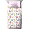 Jay Franco Bluey & Bingo 5 Piece Twin Size Bed Set – Includes Comforter & Sheet Set – Super Soft Kids Bedding Fade Resistant Microfiber (Official Bluey Product)(Pink – Princess)