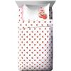 Jay Franco Bluey & Bingo 5 Piece Twin Size Bed Set – Includes Comforter & Sheet Set – Super Soft Kids Bedding Fade Resistant Microfiber (Official Bluey Product)(Pink – Strawberry Shortcake)